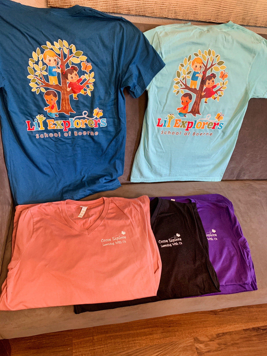 Image of T-Shirts with Heat Pressed Logo